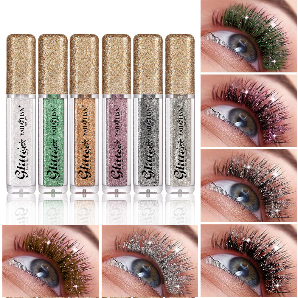 Mascaras nacrés Varche™ effet diamant scintillant 6 couleurs 