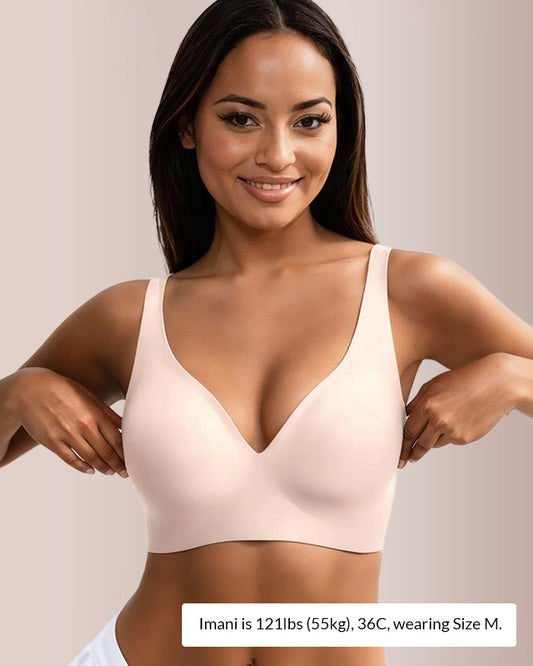 Comfortable Wireless Full Coverage Lifting Smoothing Bra