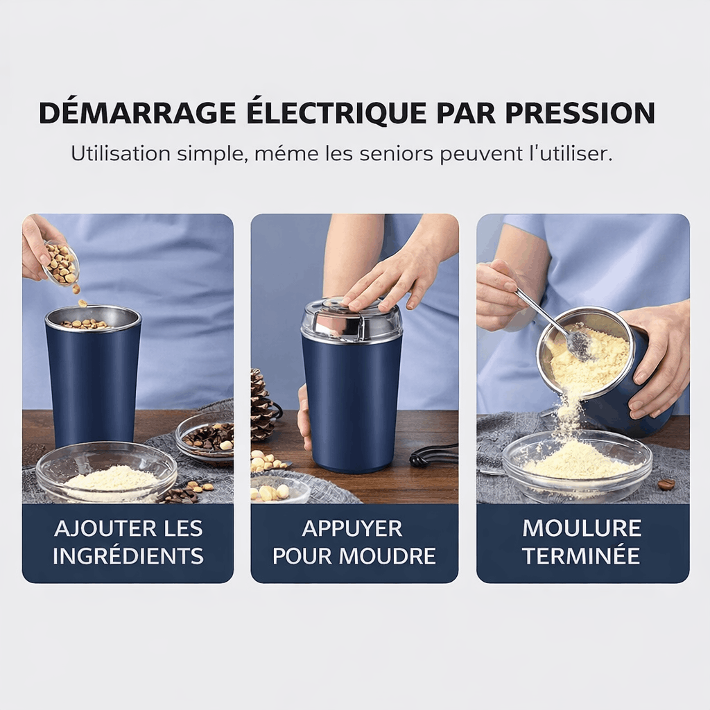 Hachoir électrique portable multifonction