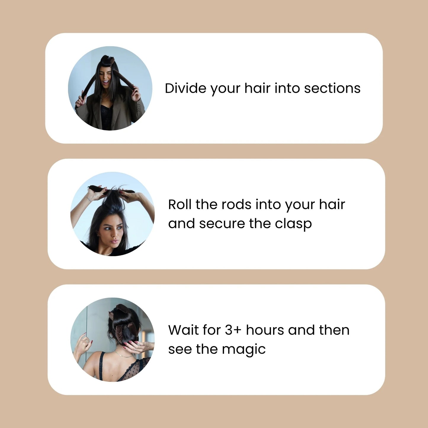 Varche™ Heatless Curling Rods