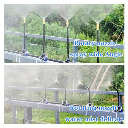 Drip Irrigation Kit with 360° Flexible Hose