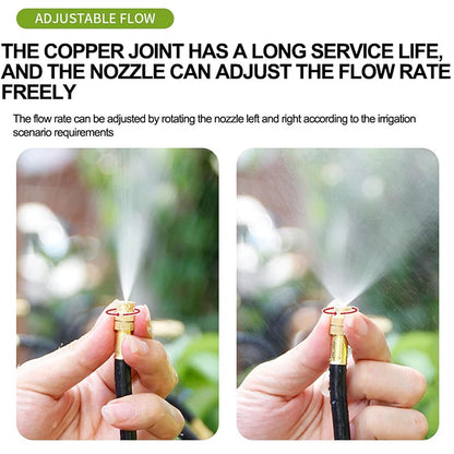 Drip Irrigation Kit with 360° Flexible Hose