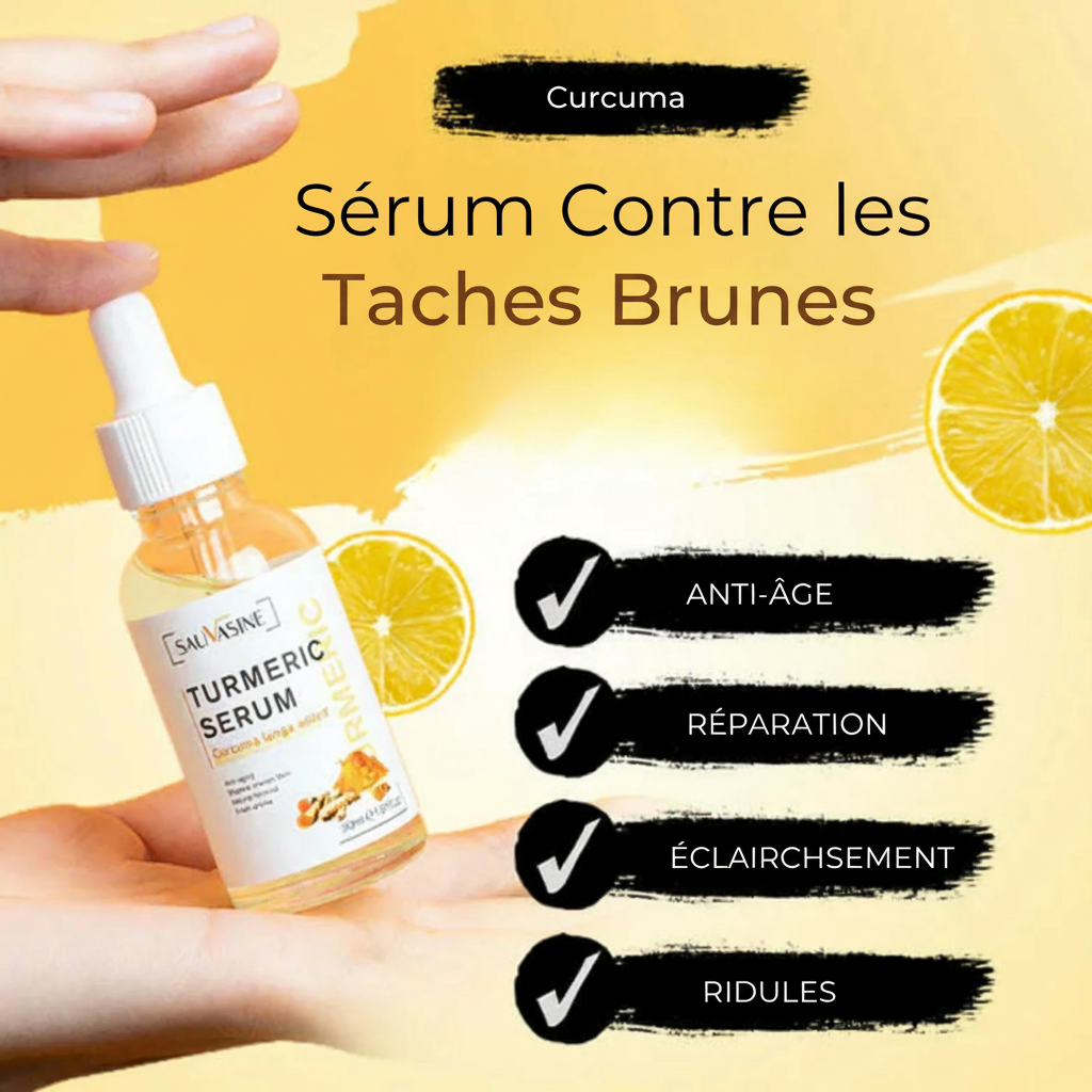 Sérum au curcuma HautLicht™ contre les taches brunes